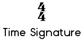 An example of a time signature
